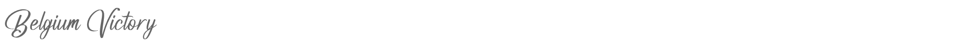 Belgium Victory Belgium Victory.otf font preview